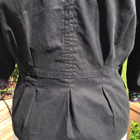 Bleu Bayou artsy jacket M - Picture 5 of 11